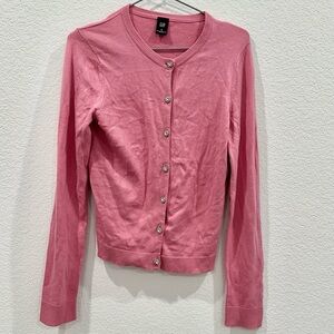 GAP Pink Sweater Long Sleeve Top Size M Good Condition